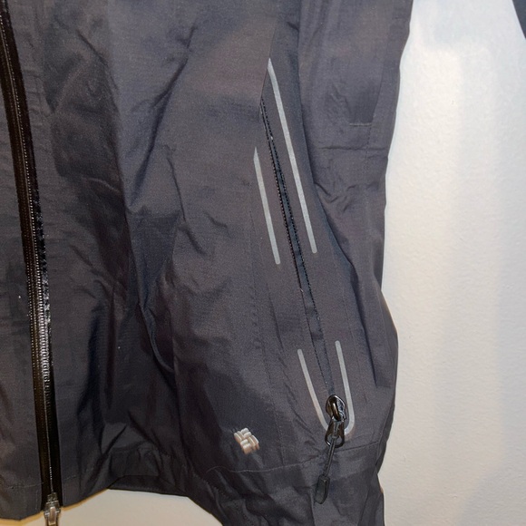 Columbia Omni-Wick Advanced Evaporation Full Zip Hooded Jacket Womens M BLK - Picture 3 of 5